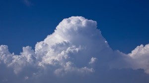 Clouds over Osaka Japan